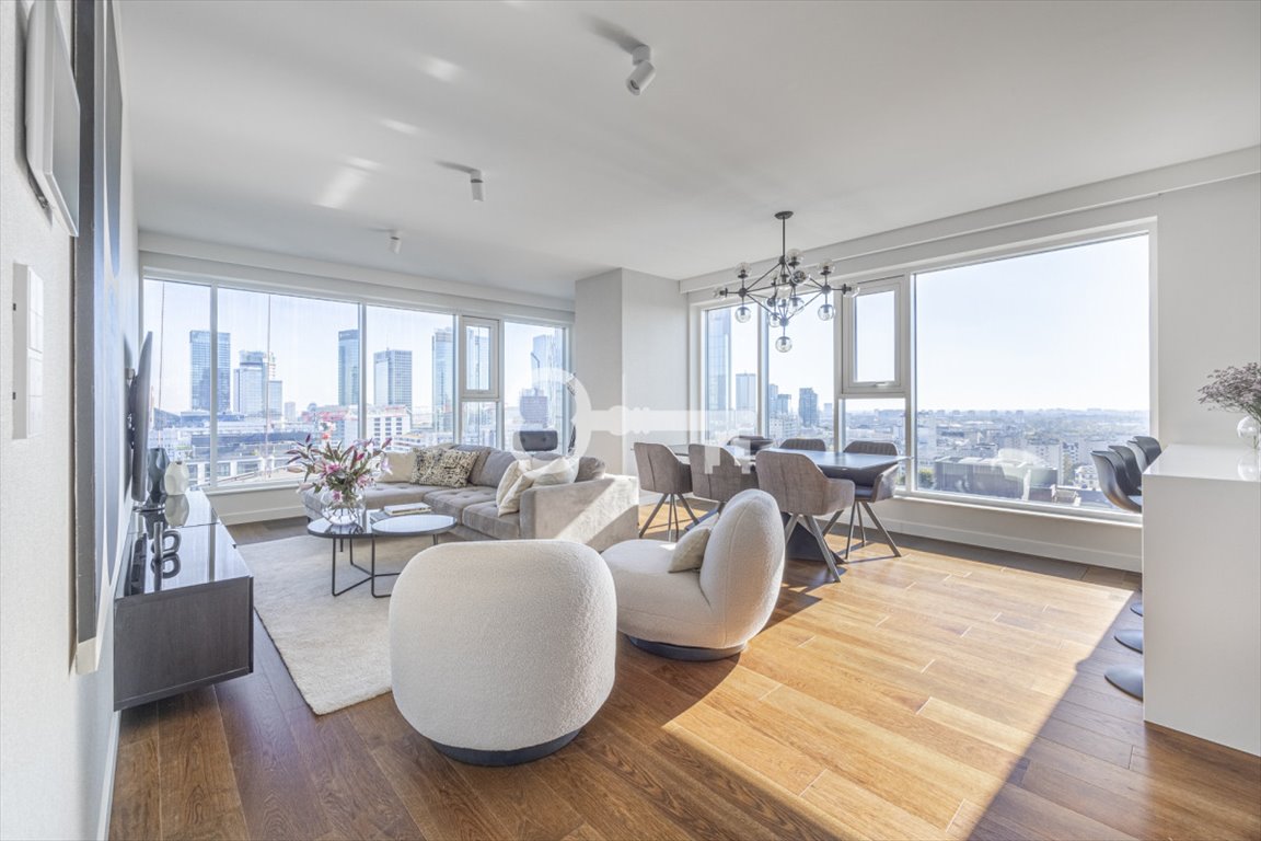 Luksusowy apartament 150m2 w Unique Tower z 2 parkingami Warszawa, Wola Mirów, Grzybowska  150m2 Foto 1