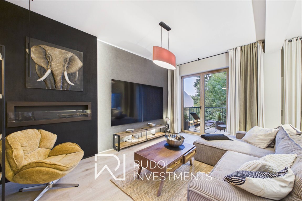 Luksusowy dwupoziomowy apartament 152 m² (Wawer Las) z kominkiem Warszawa, Wawer Las, Wodniaków  152m2 Foto 1