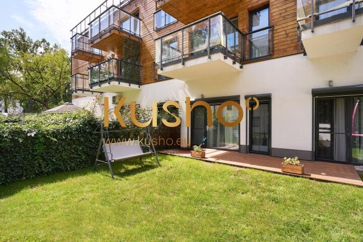 Przestronny apartament z dwoma ogrodami i 3,5 m wysokościami Warszawa, Rembertów, Suflerska  86m2 Foto 1