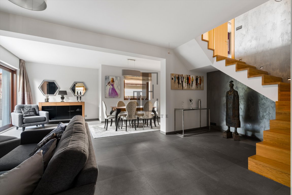 Nowoczesny dom bliźniak 202 m² w Wawerze z ogrodem Warszawa, Wawer, Jeziorowa  239m2 Foto 1