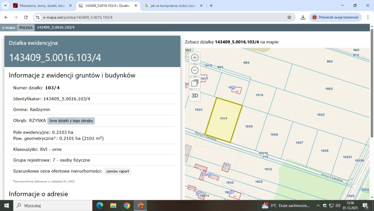 Działka leśna z prawem budowy na sprzedaż Radzymin, Radzymin, Polnych Kwiatów  2 101m2 Foto 1