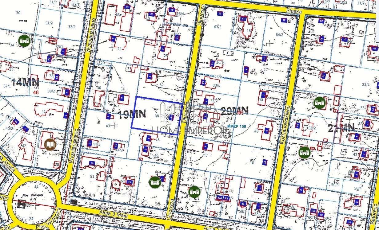 Działka budowlana na sprzedaż Piaseczno, Zalesie Dolne, Długosza  2 370m2 Foto 1