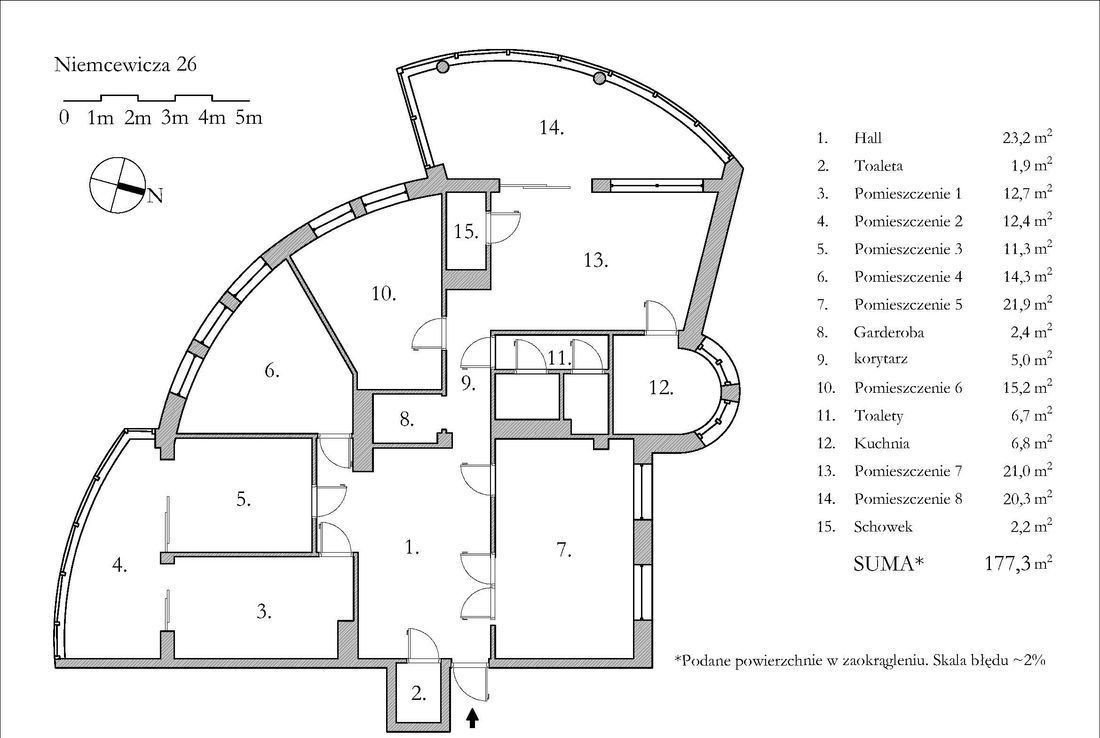 Mieszkanie na sprzedaż Warszawa, Ochota, Juliana Ursyna Niemcewicza  177m2 Foto 1