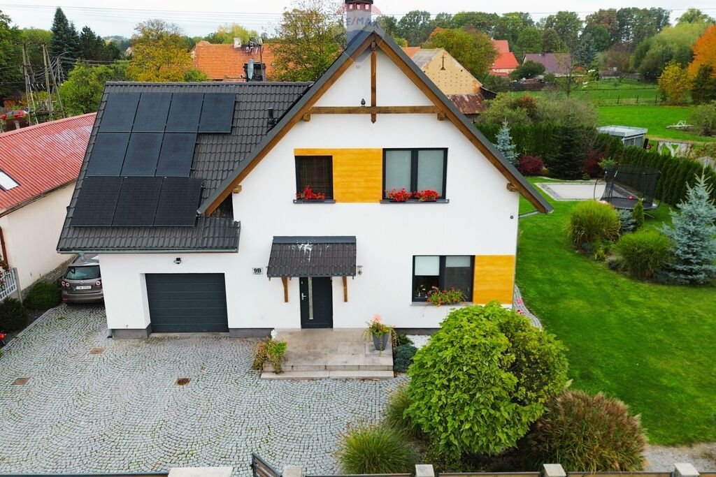 Nowoczesny dom 147 m² z ogrodem i panelami fotowoltaicznymi Goczałków  147m2 Foto 1