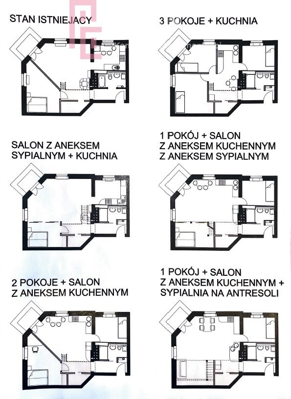 Mieszkanie dwupokojowe na sprzedaż Opole, Centrum, Henryka Sienkiewicza  57m2 Foto 13