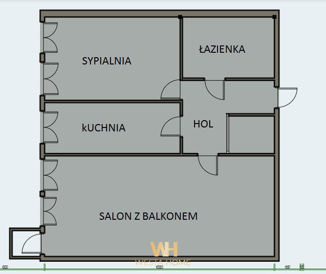 Mieszkanie dwupokojowe na sprzedaż Warszawa, Żoliborz Sady Żoliborskie, Włościańska  47m2 Foto 12