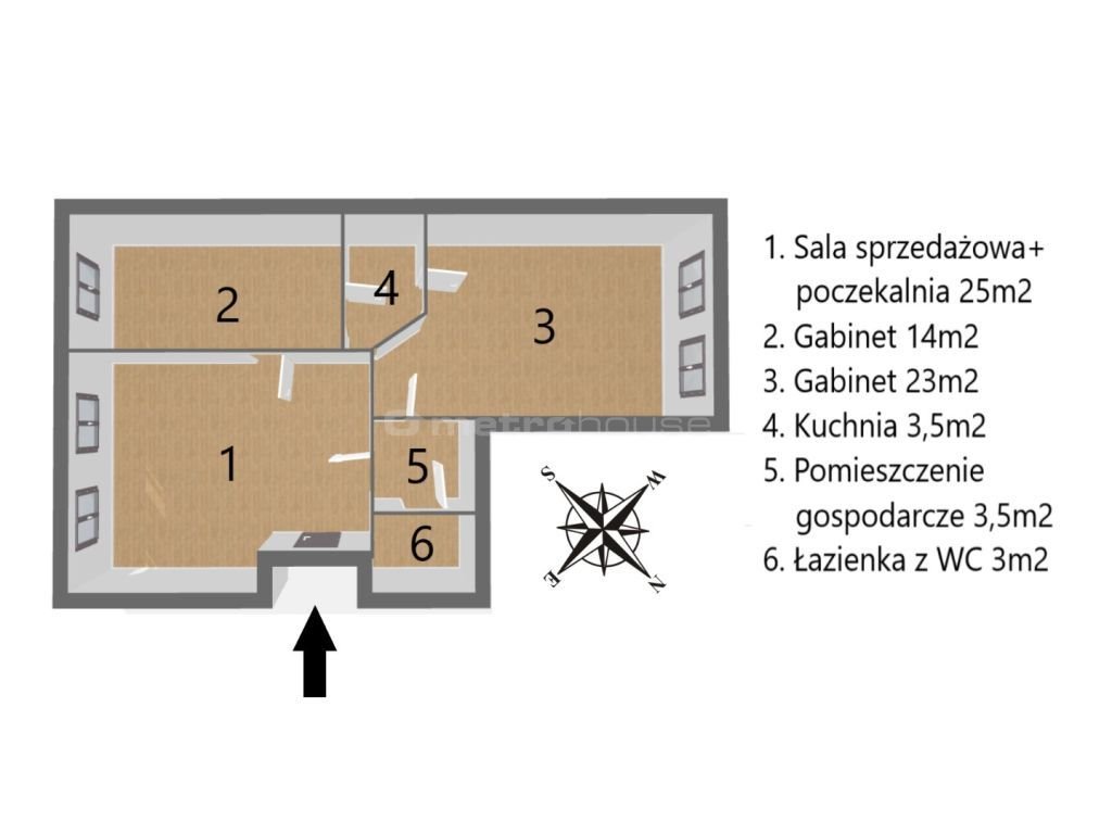 Lokal użytkowy na sprzedaż Lublin, Śródmieście, Narutowicza  72m2 Foto 8