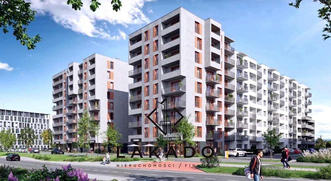 Nowoczesne 4-pokojowe mieszkanie 69 m2 z balkonem w Krakowie Kraków, Wola Duchacka, Walerego Sławka  69m2 Foto 1