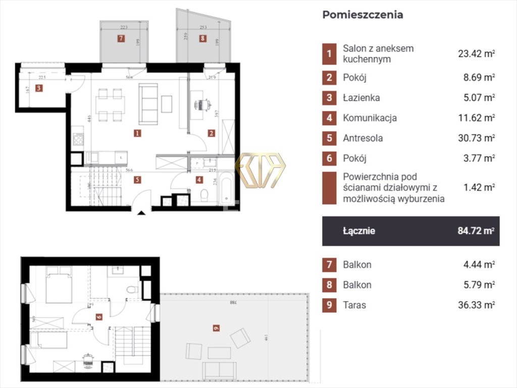 Mieszkanie trzypokojowe na sprzedaż Dąbrowa Górnicza, Przemysłowa  85m2 Foto 7