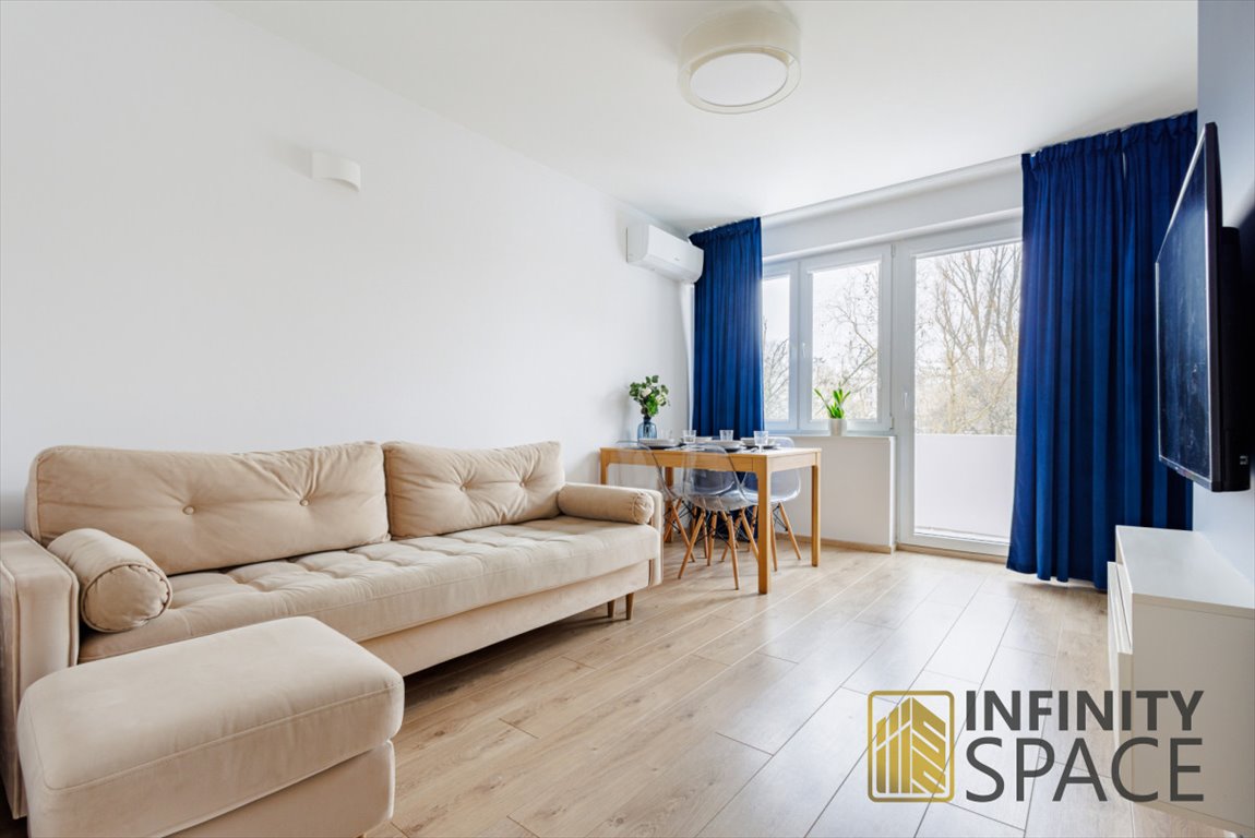 Przestronne 3-pokojowe mieszkanie po remoncie z klimatyzacją i parkingiem Warszawa, Żoliborz Sady Żoliborskie, Zygmunta Krasińskiego  48m2 Foto 1