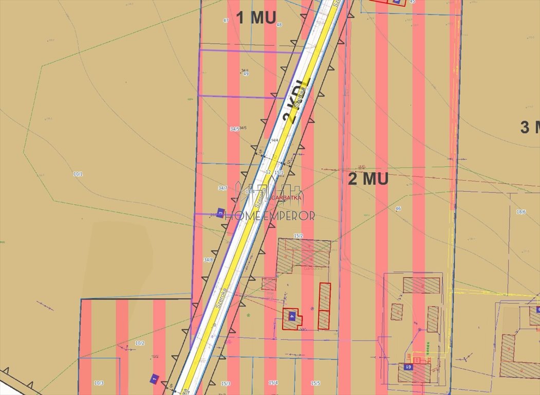 Działka budowlana na sprzedaż Garbatka, Szeroka  1 388m2 Foto 1