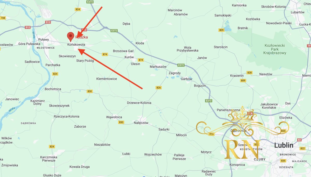 Działka przemysłowo-handlowa na sprzedaż Końskowola, Rudzka  2 000m2 Foto 2