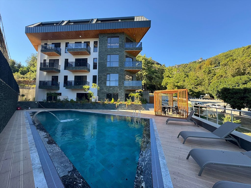 Widok na morze i zamek – luksusowe apartamenty z basenem Turcja, Alanya, Büyükhasbahçe, Alanya, Antalya  180m2 Foto 1