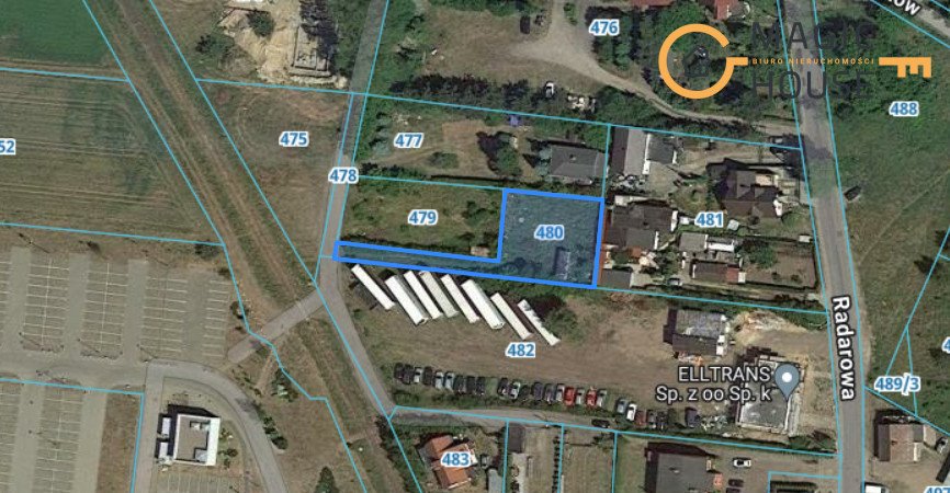 Działka 719 m² w Matarni z mediami i dużym potencjałem Gdańsk, Matarnia, Radarowa  719m2 Foto 1