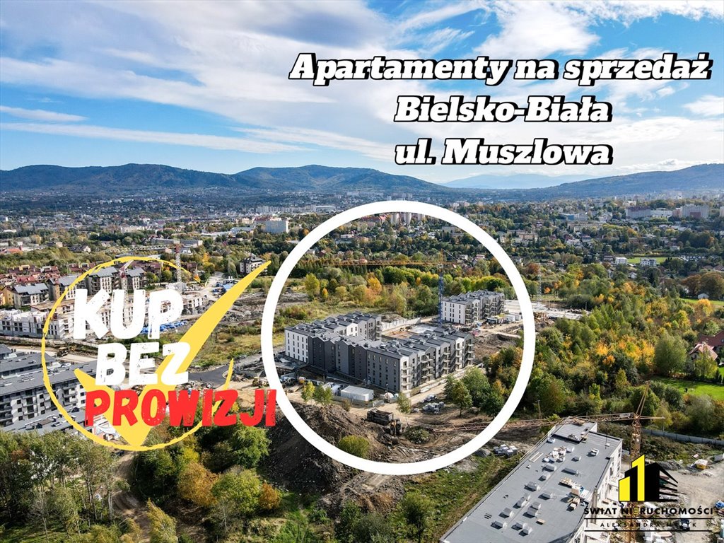 Nowoczesne 2-pokojowe mieszkanie z balkonem i SMART w Bielsku Bielsko-Biała, Stare Bielsko  43m2 Foto 1