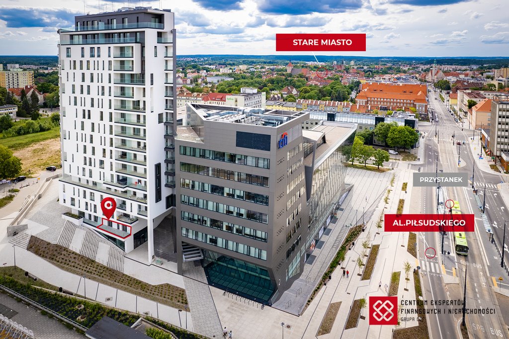 Mieszkanie dwupokojowe na sprzedaż Olsztyn, Śródmieście  43m2 Foto 1