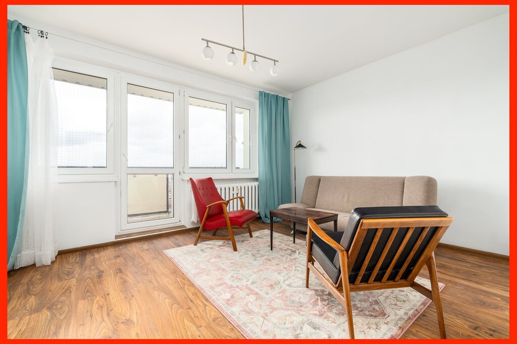 Przestronne 3-pokojowe mieszkanie z jasną kuchnią i wysokim piętrem Szczecin, Lucjana Rydla  59m2 Foto 1