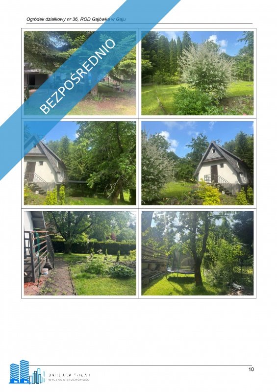 Działka 400 m2 w Gaju – sprzedaż bez prowizji, atrakcyjna cena Gaj  400m2 Foto 1