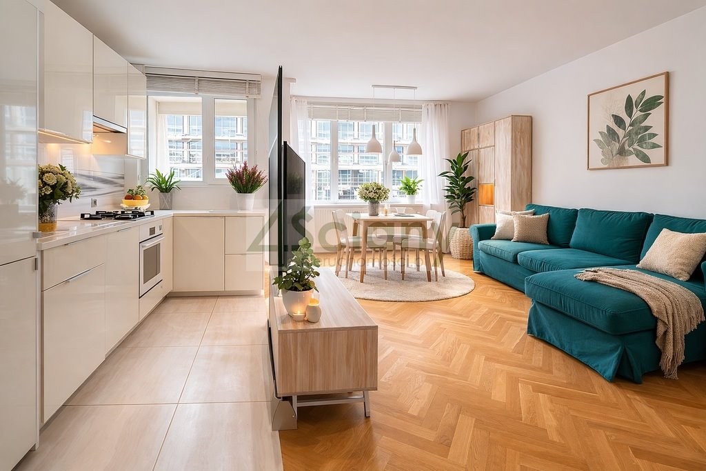 Komfortowe 3 pokoje, klimatyzacja, blisko POLIN Warszawa, Śródmieście, Mordechaja Anielewicza  52m2 Foto 1