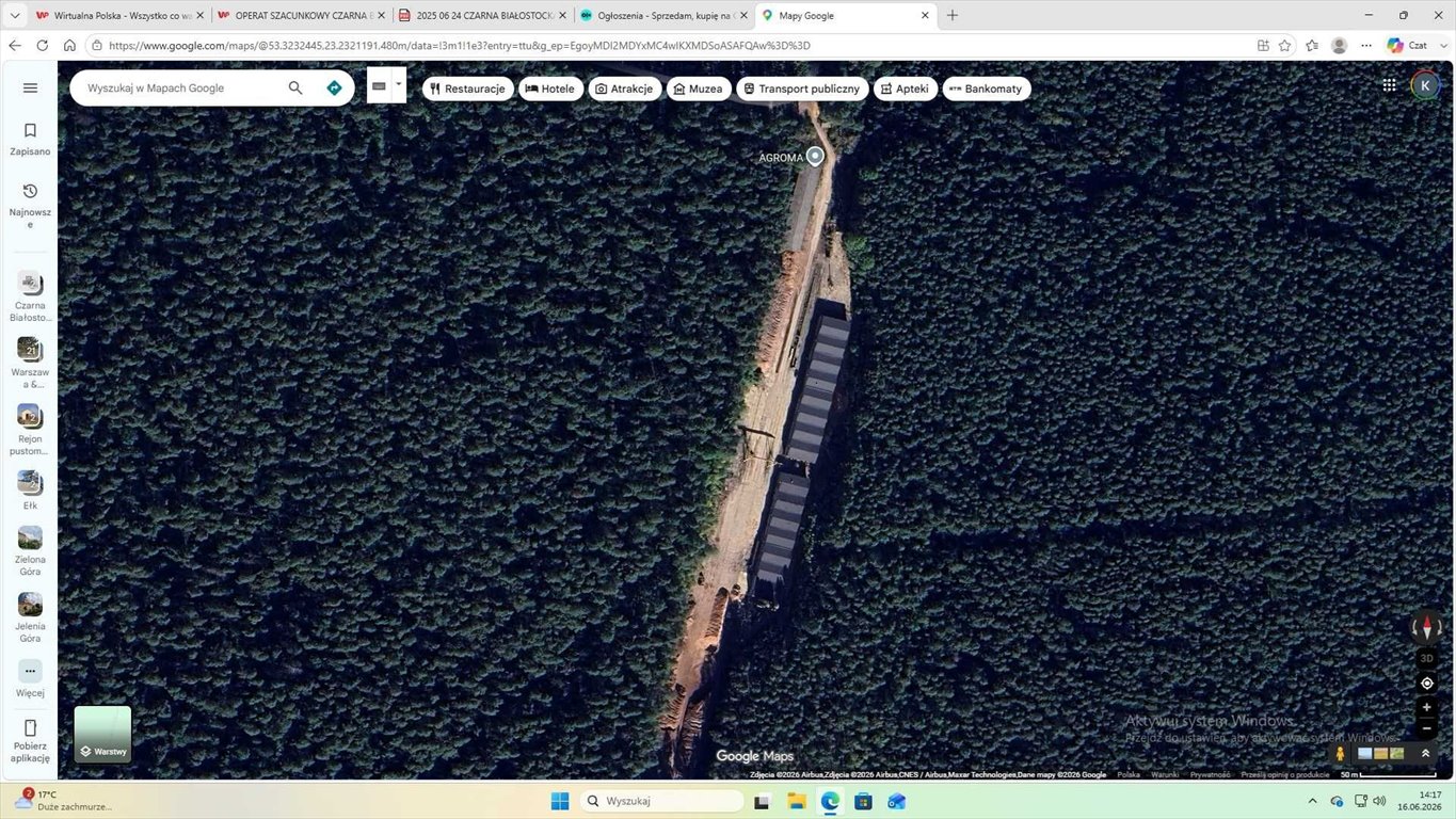 Do sprzedania przemysłowa nieruchomość 26 000 m² w Czarną Białostocką Czarna Białostocka, Fabryczna 7/43  26 000m2 Foto 1