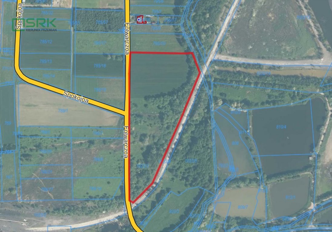 Działka 29 864 m² z lasami i zbiornikami wodnymi Brzeszcze, Brzeszcze, Graniczna/Folwarczna  29 864m2 Foto 1