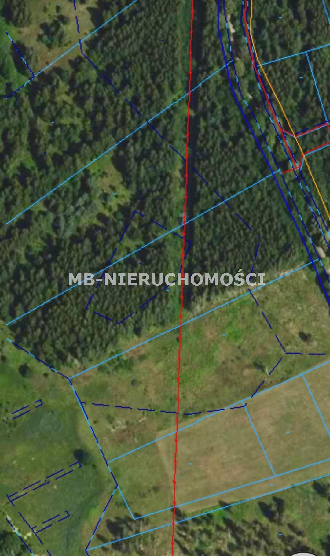 Działka rolna 1,38 ha z mediami - las i jezioro Blanki Suryty  13 816m2 Foto 1