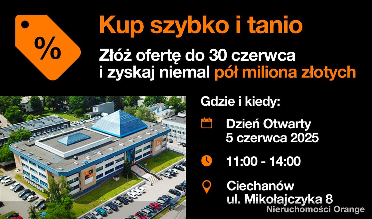 Lokal użytkowy na sprzedaż Ciechanów, Ciechanów, ul. Mikołajczyka 8  6 493m2 Foto 1