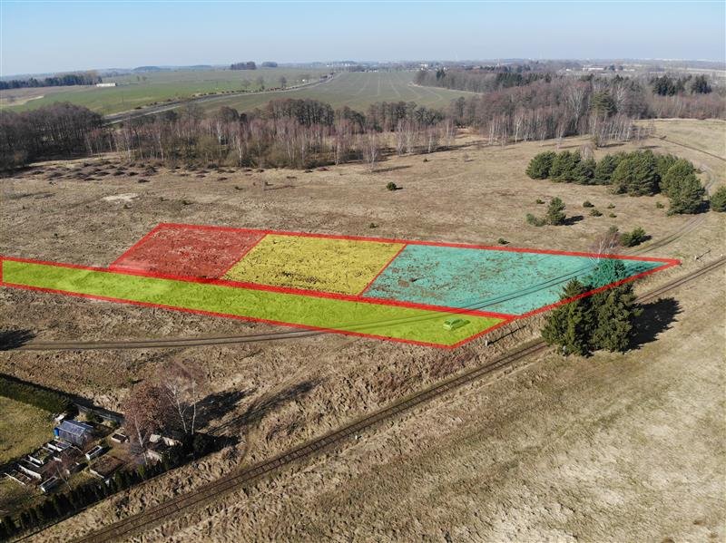 Działka budowlana na sprzedaż Manowo, Borówkowa  863m2 Foto 1