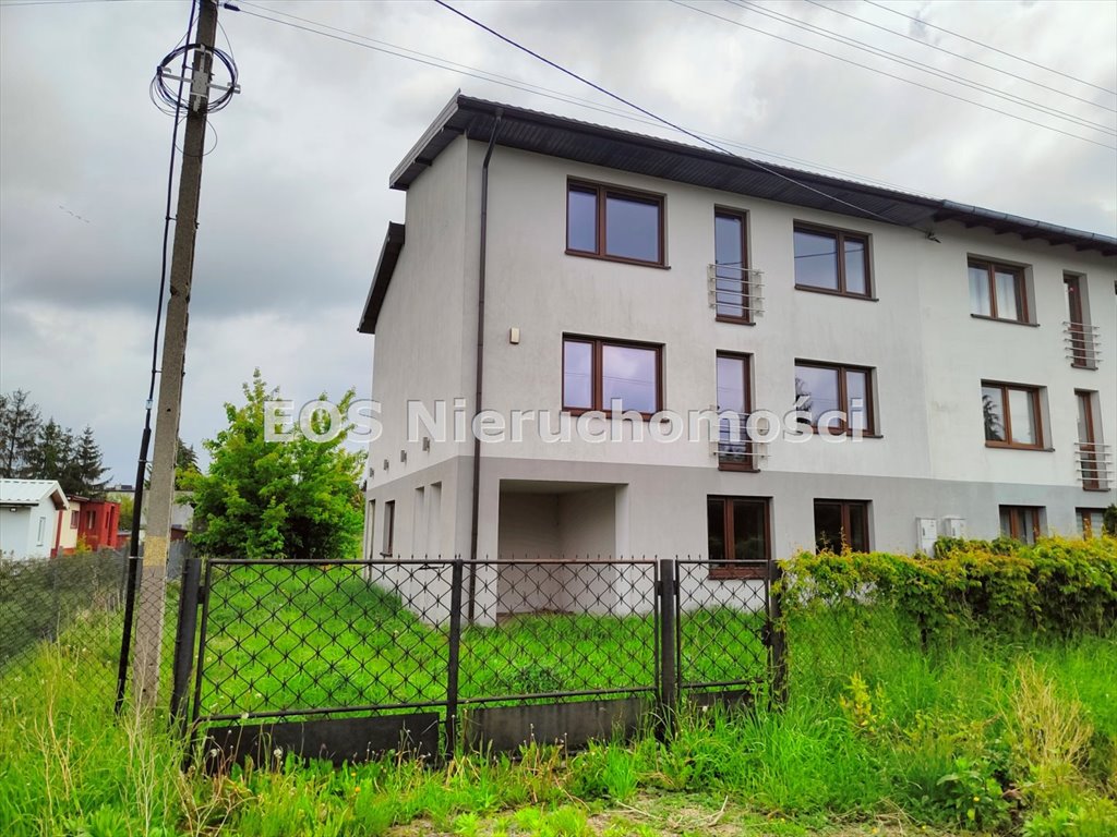 Dom bliźniak 180 m² z dużą działką 1054 m², stan surowy Zduńska Wola, Niemcewicza  180m2 Foto 1