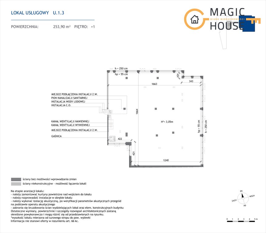 Lokal użytkowy na wynajem Gdynia, Śródmieście, marsz. Piłsudskiego  254m2 Foto 1
