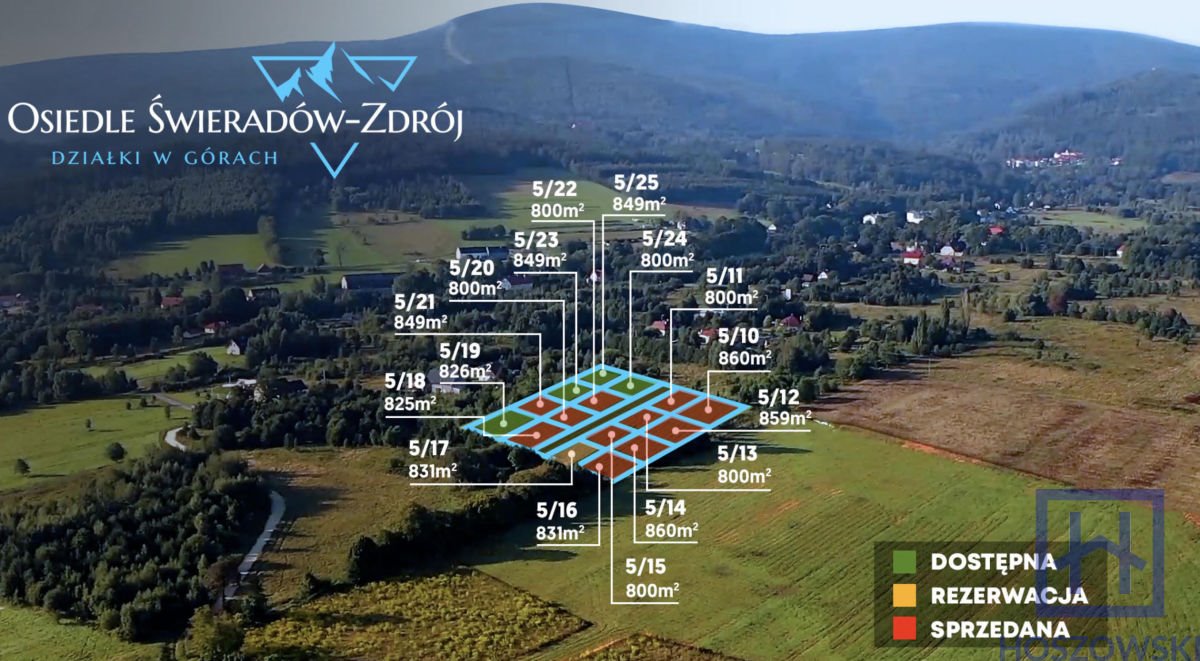 Działka budowlana na sprzedaż Świeradów-Zdrój  800m2 Foto 6