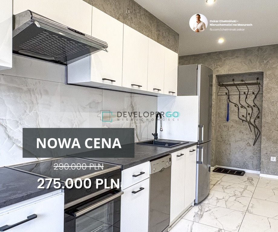 Gotowe 54 m² z ogrodem i garażem w Kalinowie - polecam! Kalinowo, Sportowa  54m2 Foto 1