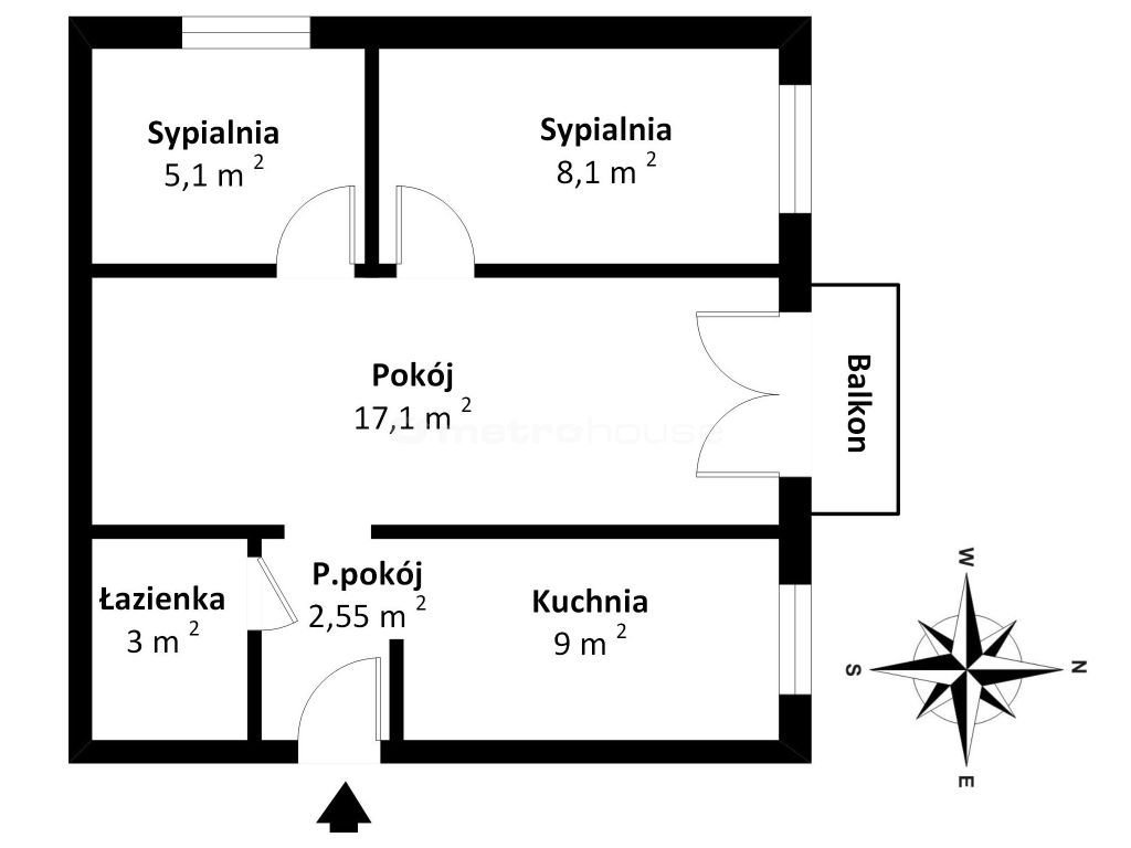 Mieszkanie trzypokojowe na sprzedaż Radom, Śródmieście, Czachowskiego  45m2 Foto 10