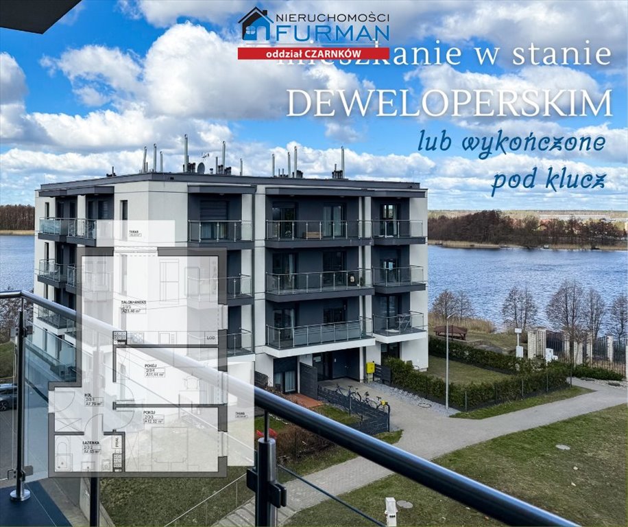 Zapraszam do obejrzenia nowoczesnego 3-pokojowego mieszkania z balkonem i garażem Wałcz  59m2 Foto 1