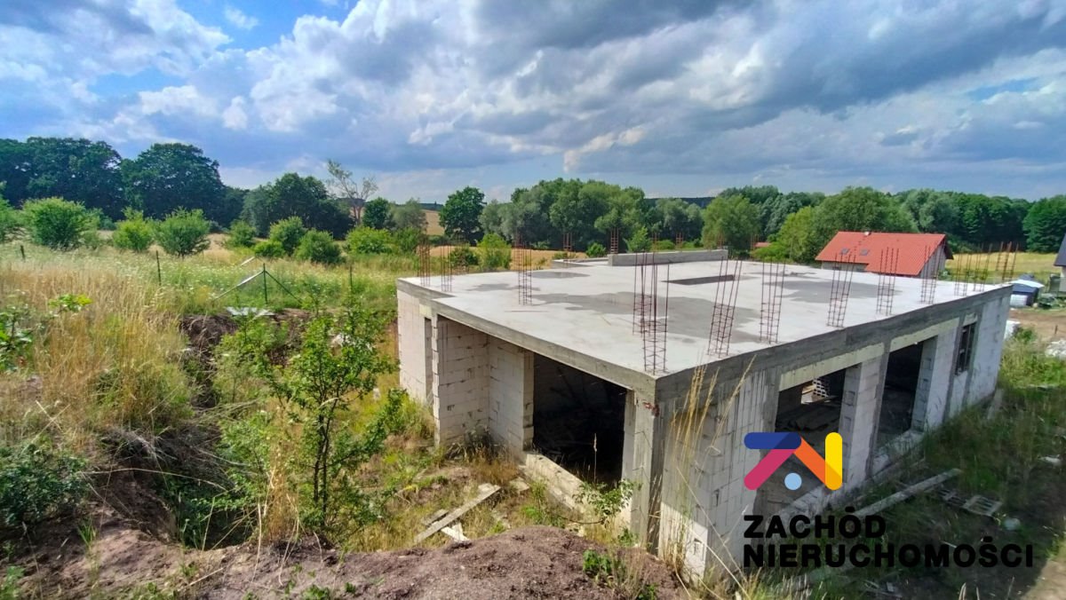 Działka 1501 m² z rozpoczętą budową domu w Zabórze Zabór  1 501m2 Foto 1