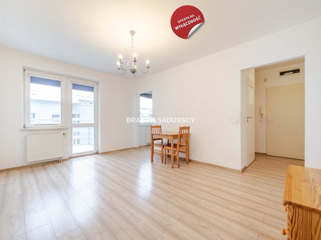 Atrakcyjne 1-pokojowe mieszkanie z balkonem, ciche i jasne Kraków, Krowodrza, Radzikowskiego  26m2 Foto 1