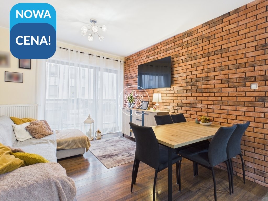 Przestronne 3-pokojowe mieszkanie z dużym balkonem 8,6 m² Toruń, Stawki, Cztery Pory Roku  56m2 Foto 1