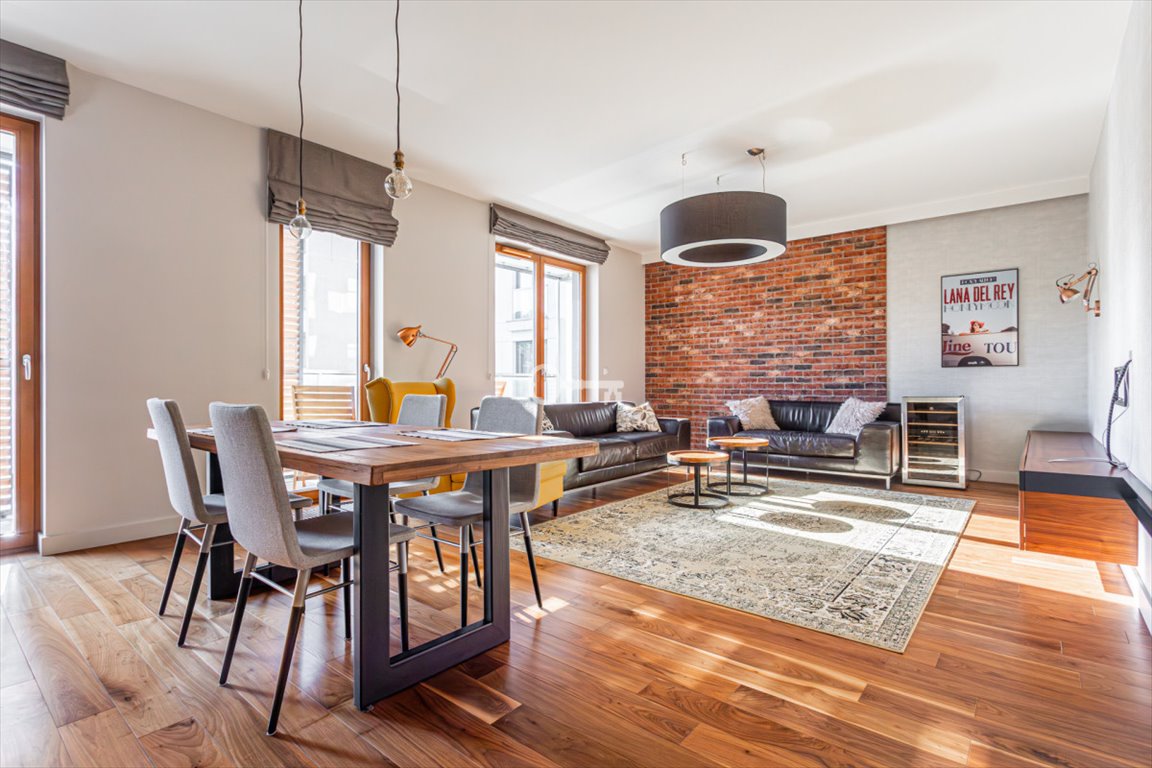 Nowoczesny apartament 3 pok. z tarasem na dachu, garaż Warszawa, Śródmieście Powiśle, Tamka  100m2 Foto 1