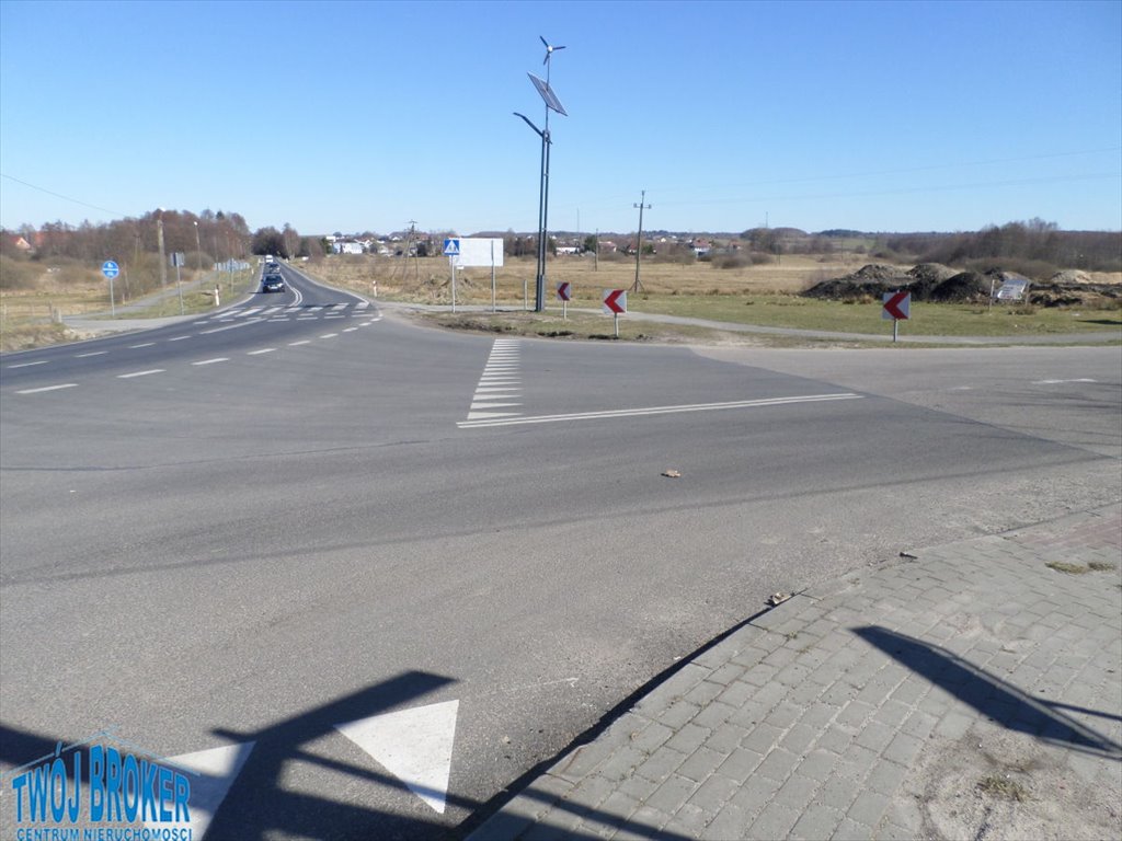 Na sprzedaż działka inwestycyjna 5452 m² przy trasie w Borzytuchomie Borzytuchom  5 452m2 Foto 1