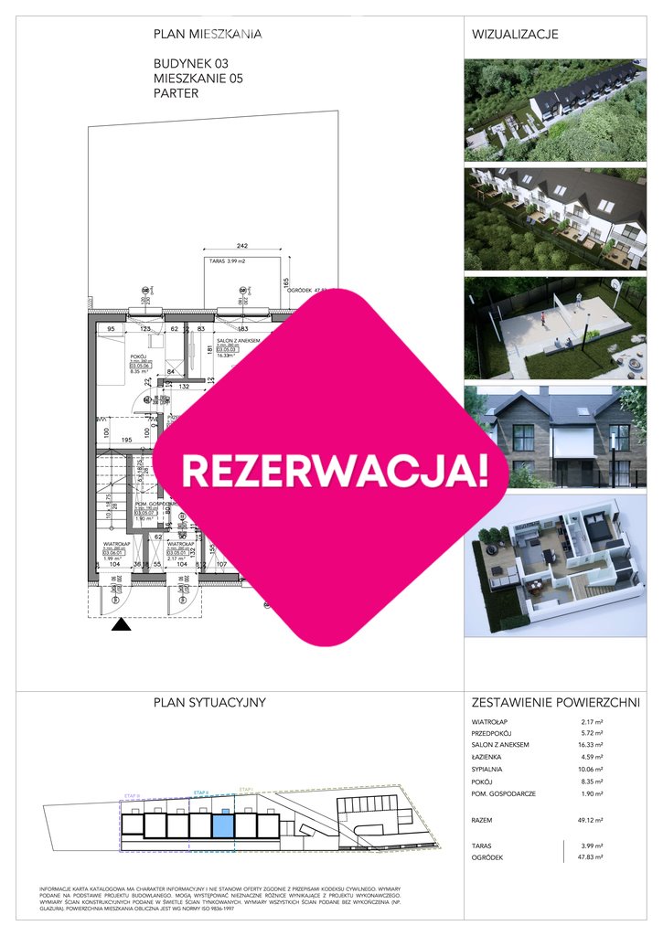 Mieszkanie trzypokojowe na sprzedaż Bolesławiec, Mostowa  49m2 Foto 12