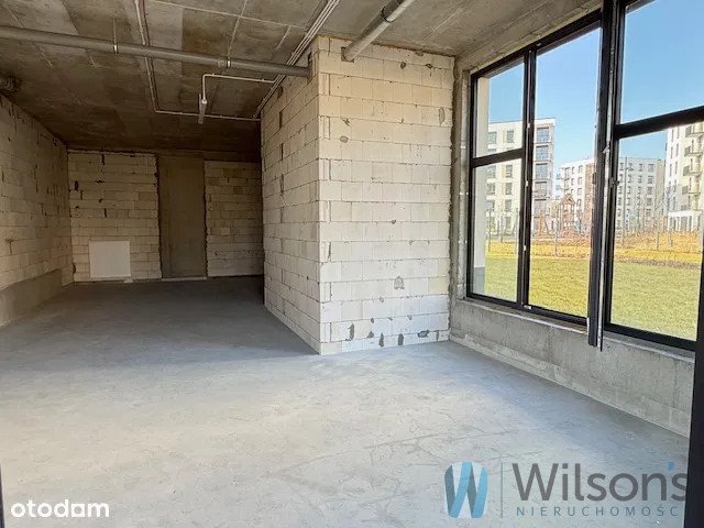 Nowoczesny lokal na Mokotowie z ogródkiem i dużymi witrynami Warszawa, Aleja Polski Walczącej  64m2 Foto 1