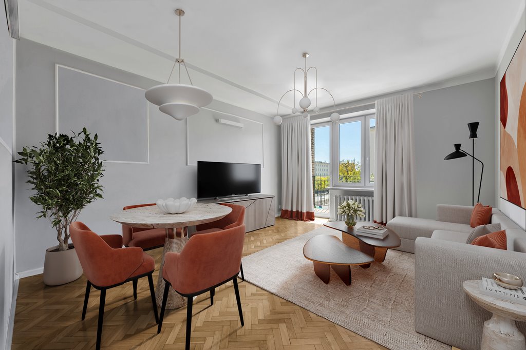 Przestronne 2 pokoje z balkonem na Ochocie, blisko centrum Warszawa, Ochota, Stara Ochota, Grójecka  55m2 Foto 1