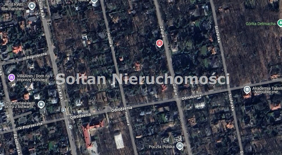 Działka 1989 m² z budynkiem do remontu, MPZP, Wawer Warszawa, Wawer, Anin, Michała Kajki  1 989m2 Foto 1