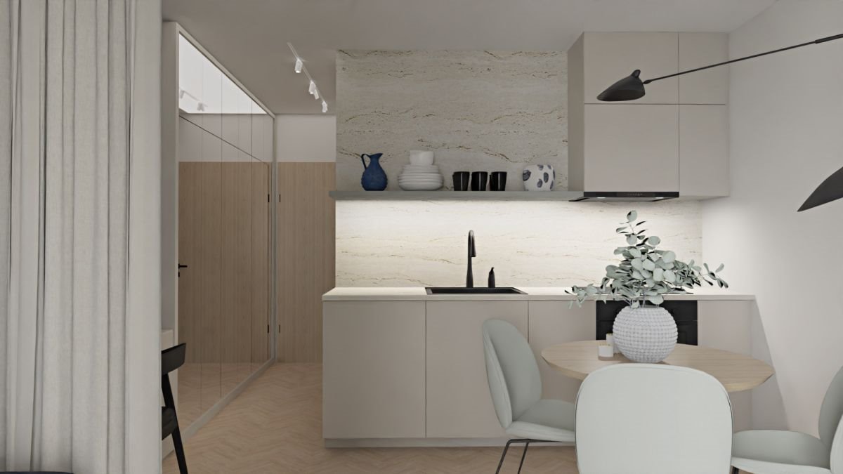 Nowoczesna kawalerka z balkonem, winda, pierwszy najem Wrocław, Tarnogaj, Międzyleska  26m2 Foto 1