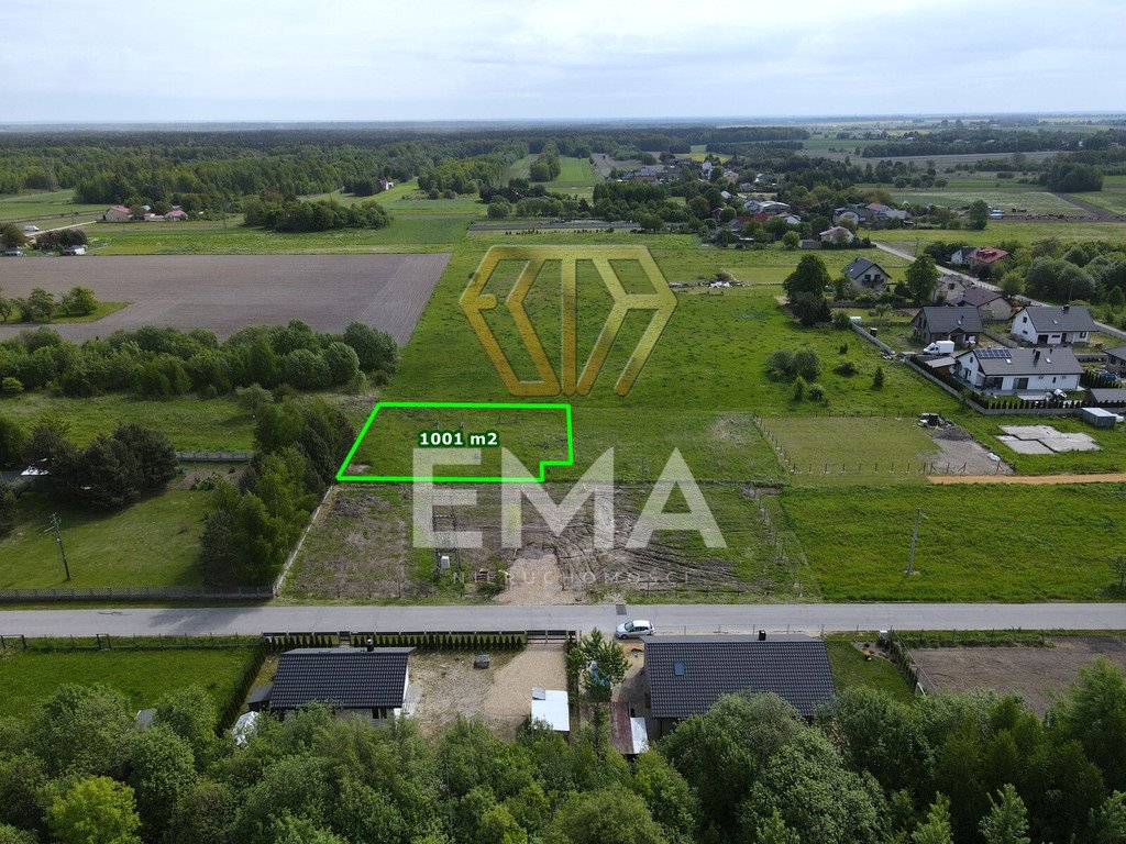 Na sprzedaż działka 1001 m² w spokojnej okolicy Konina Konin, Leśna  1 001m2 Foto 1
