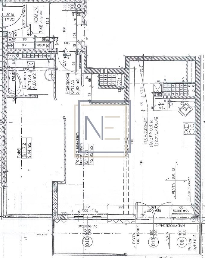 Nowoczesne 2-pokojowe mieszkanie w stanie deweloperskim na Osiedlu Leśnym bydgoszcz, Osiedle Leśne, zawisza  60m2 Foto 1