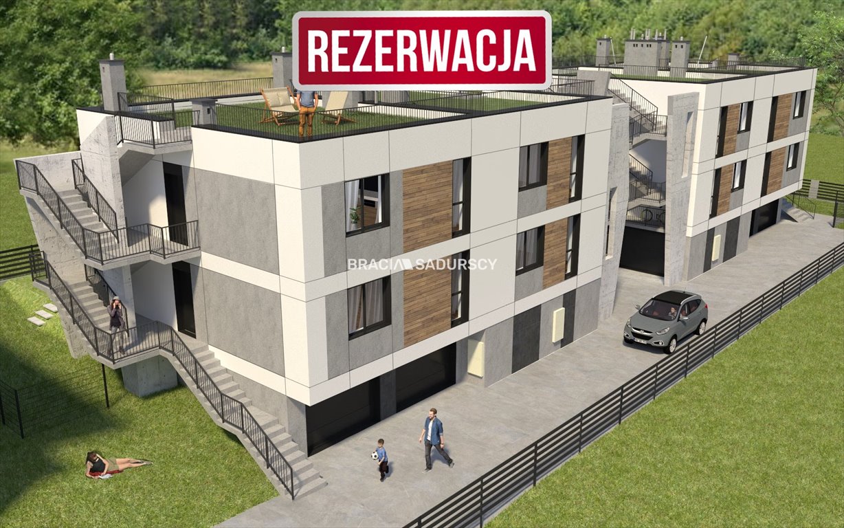 Mieszkanie trzypokojowe na sprzedaż Kraków, Bieżanów, Bieżanów, Potrzask  63m2 Foto 4