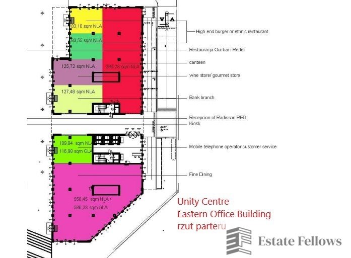 Lokal na parterze pod restaurację premium w prestiżowym kompleksie Kraków, Aleksandra Lubomirskiego  533m2 Foto 1