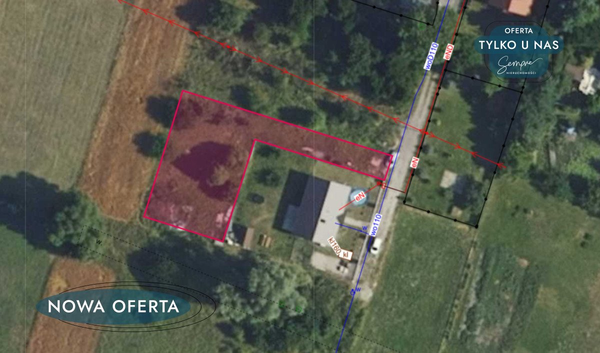 Działka 799 m2 z warunkami zabudowy, las, cisza, blisko Żyrardowa Studzieniec  799m2 Foto 1