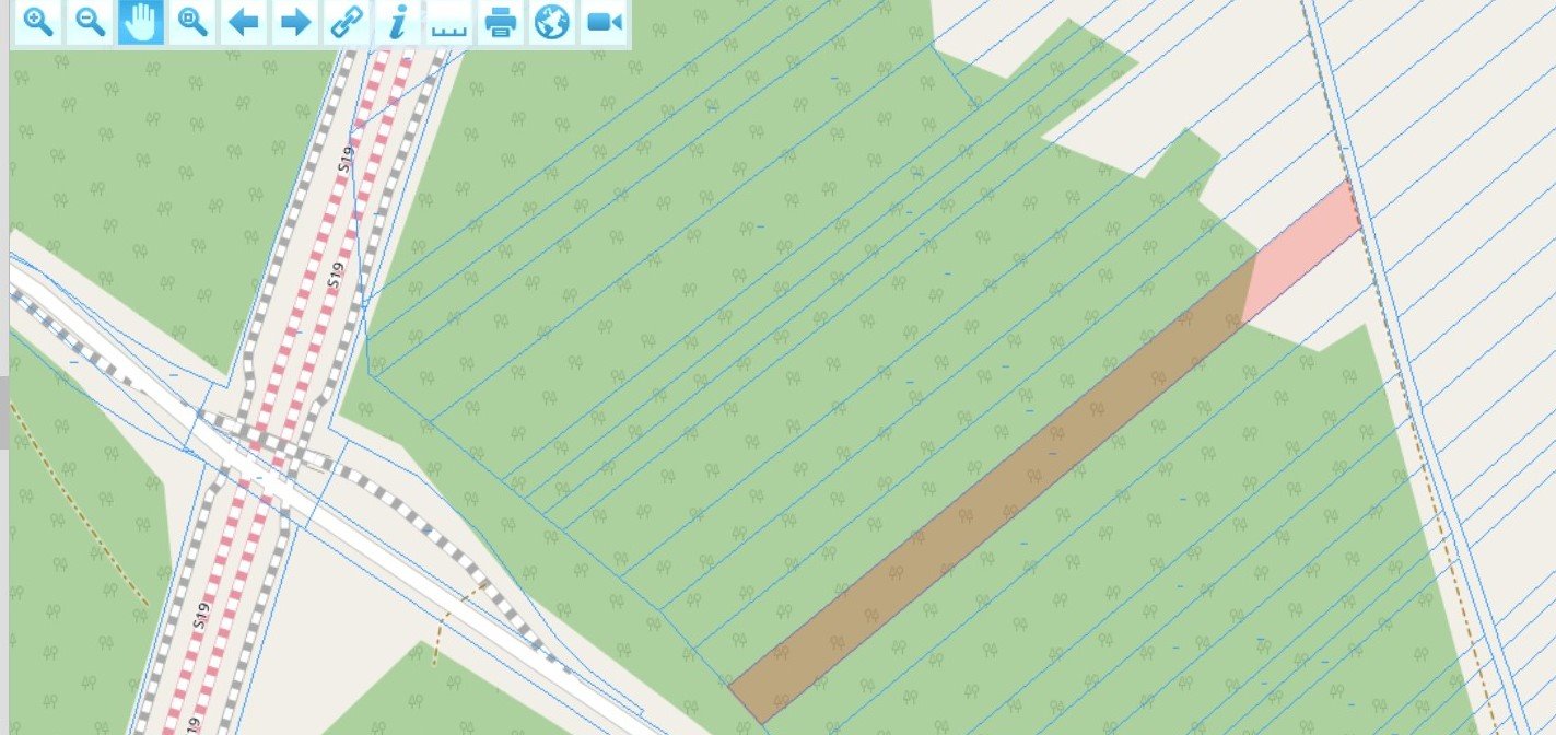 Działka leśna na sprzedaż Boćki  11 576m2 Foto 1